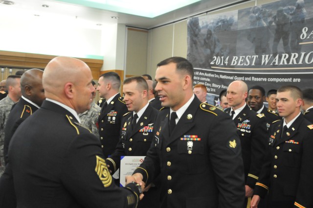 Spc. King takes the crown at the Eighth Army Best Warrior