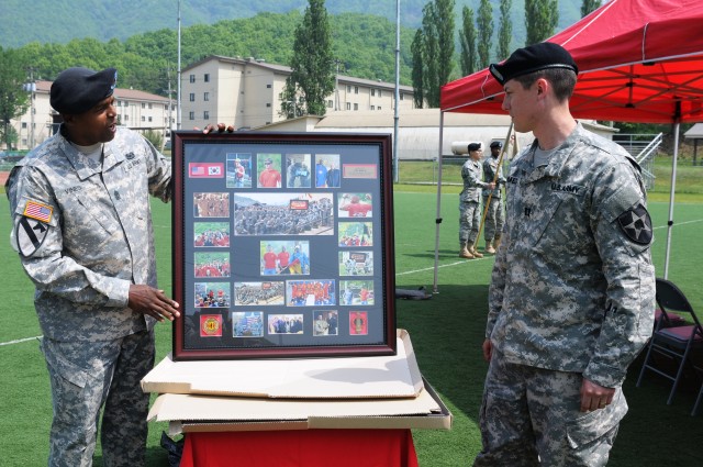 HHB, 210th FA Bde. conducts change of command ceremony