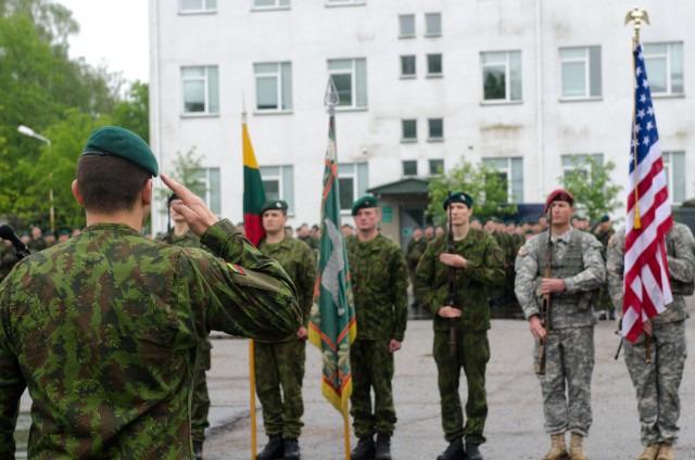 American, Lithuanian forces begin combined tactical field exercise