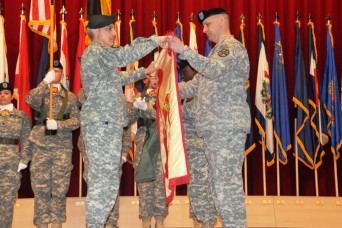 U.S. Army Garrison Hohenfels in Germany, officially cased its colors in a ceremony May 12, 2014, formally marking the dissolution of the garrison and reorganizing its workforce as an integral part of USAG Bavaria.
