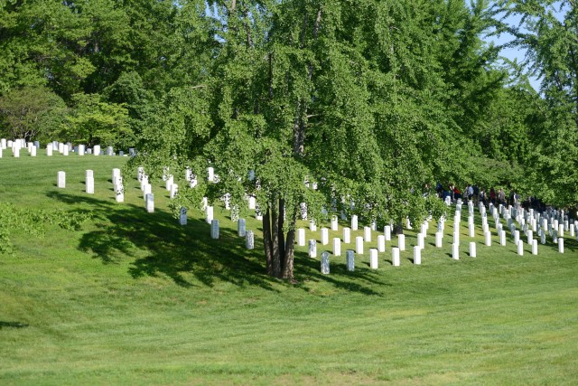 Arlington Cemetery celebrates 150, honoring 1st Soldier buried