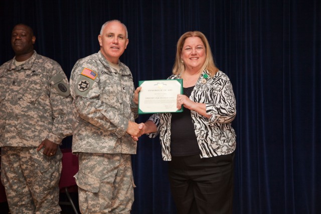 Beverly Lopes receives Civilian of the Year award