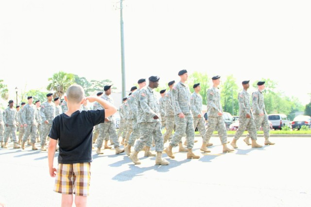 Dog Face soldiers march in 38th Annual Glennville Sweet Onion Festival