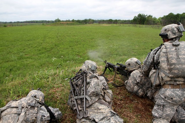 1st Brigade conducts Walk and Shoot