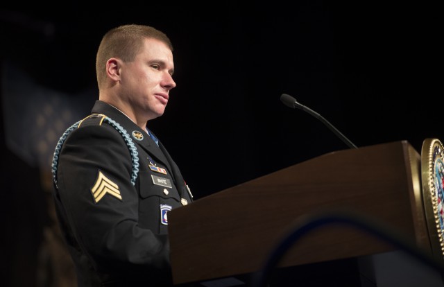 White inducted into Pentagon's Hall of Heroes