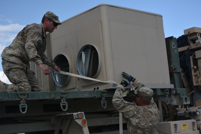 1011th Quartermaster Co. lends 401st AFSB a hand