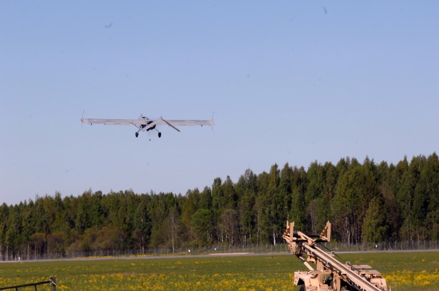 Historic Launch of First Shadow UAV to Fly in Baltics