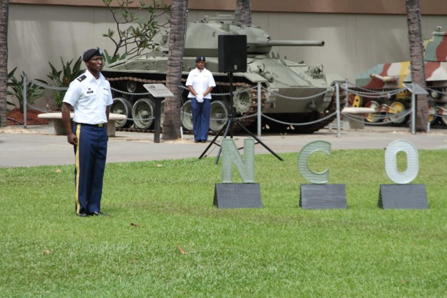 8th STB inducts NCOs at historic Fort DeRussy