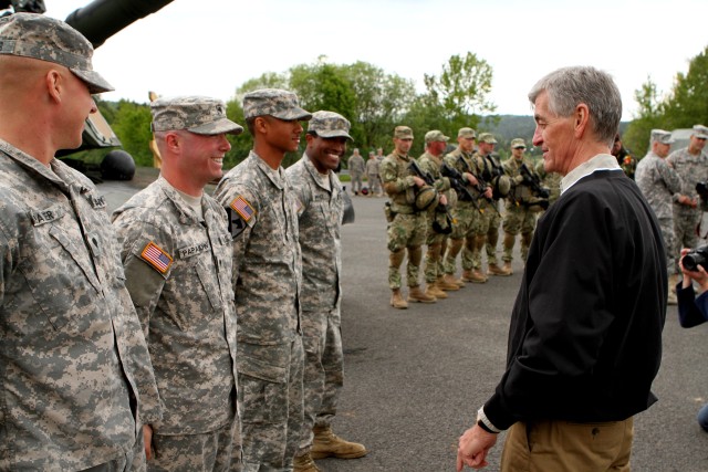 Secretary McHugh visits for Capabilities Day