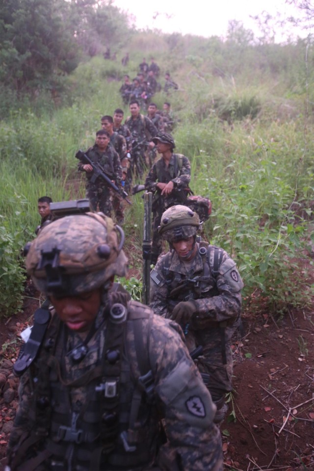 Exercise Balikatan culminates in fire and fury during battalion field training exercise