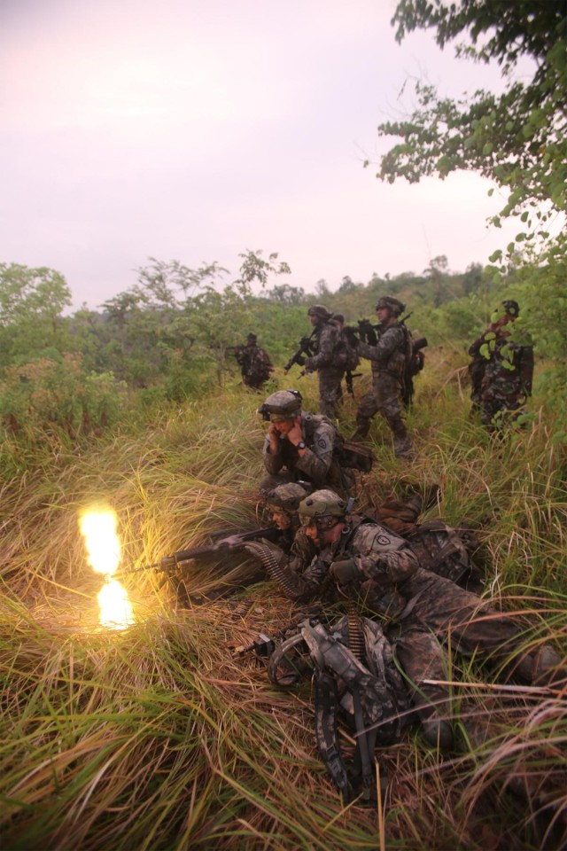 Exercise Balikatan culminates in fire and fury during battalion field training exercise