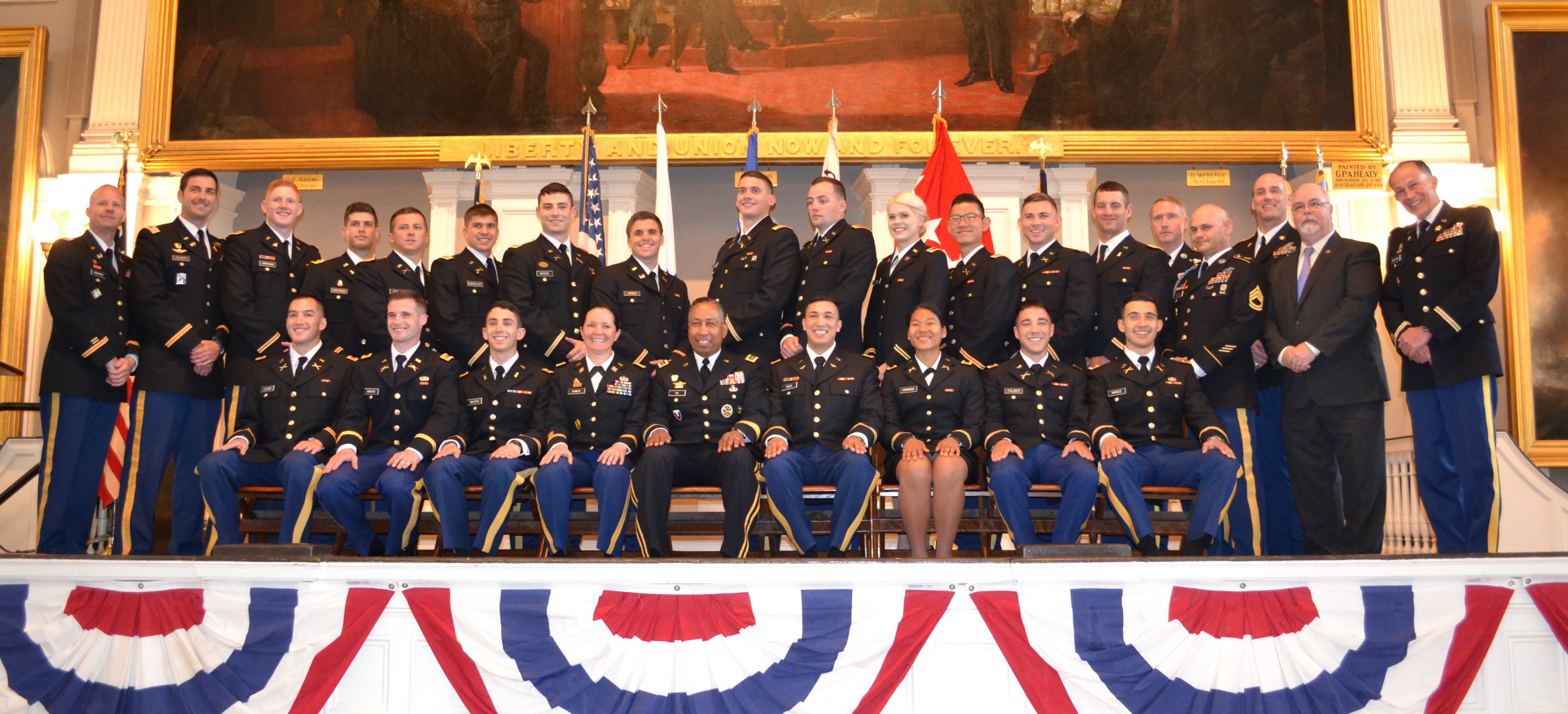 Via commissions new cadets at alma mater | Article | The United States Army