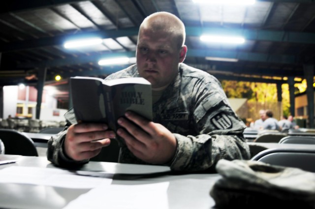 Chaplain works alongside troops in Guatemala