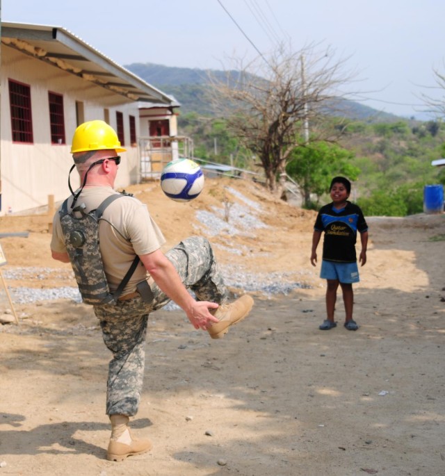 Chaplain works alongside troops in Guatemala