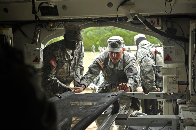 Medics earn toughest Army badge