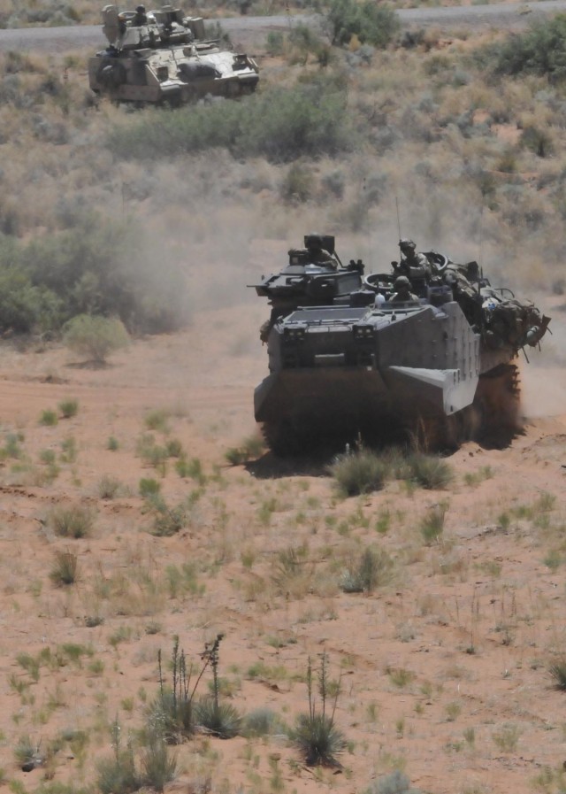 Soldiers, Marines take control of city from OPFOR