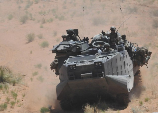 Soldiers, Marines take control of city from OPFOR