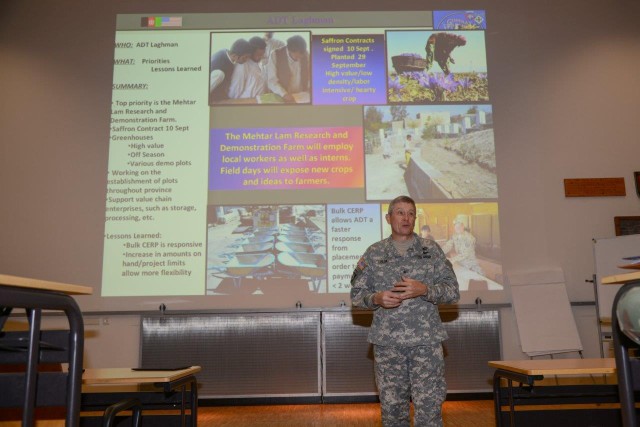 Brig. Gen. Peck talks agribusiness