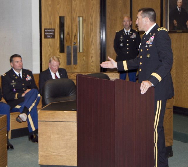 Bronze Star Medal presented to Army Reserve lawyer and judge in his civilian courtroom