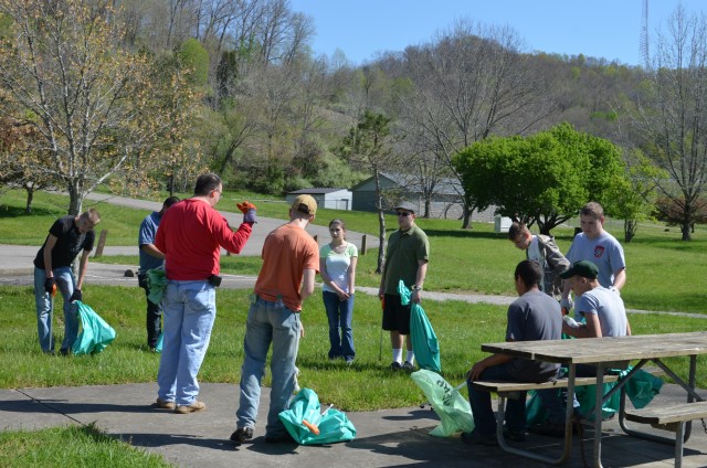 Cleanup activities enhance Beech Fork Lake