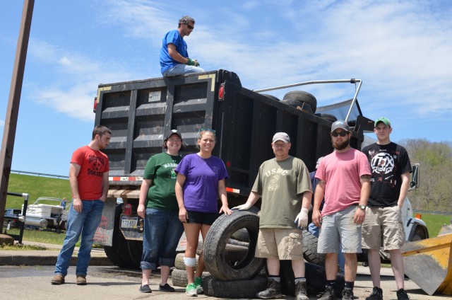 Cleanup activities enhance Beech Fork Lake