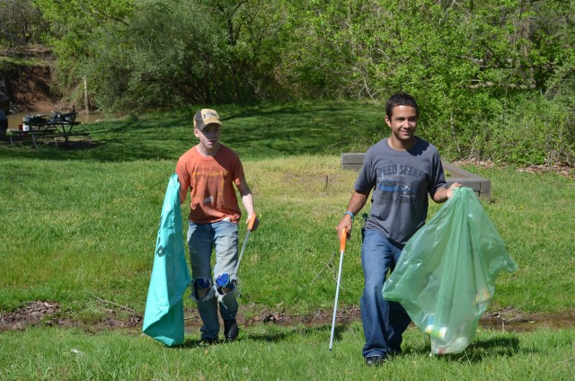 Cleanup activities enhance Beech Fork Lake
