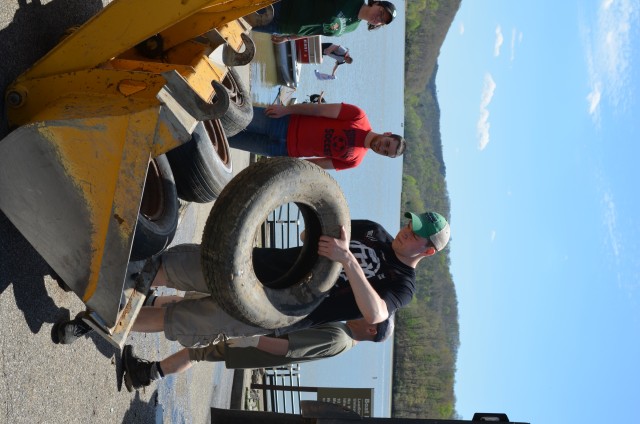 Cleanup activities enhance Beech Fork Lake