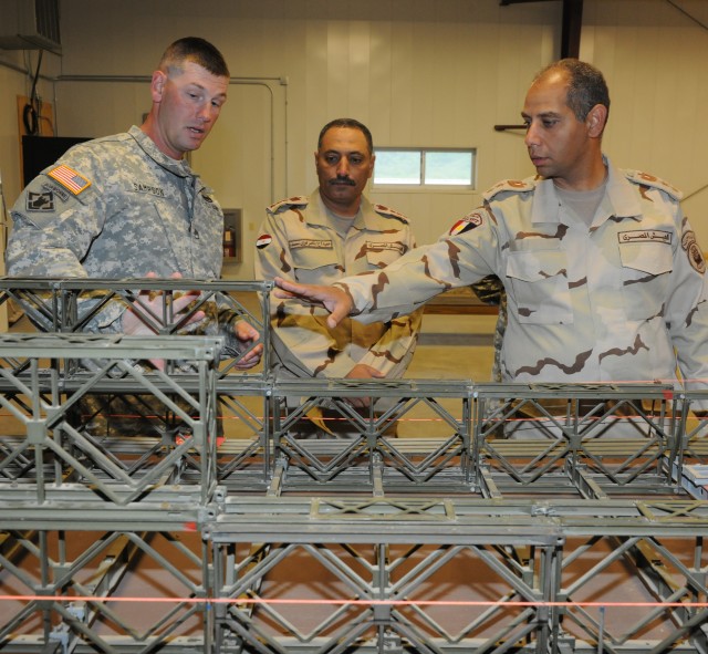 Egyptian delegation receives post's engineer perspective