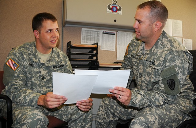 Day in the Life: Counselor guides Soldiers through careers | Article ...