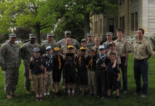 Flag Folding Team