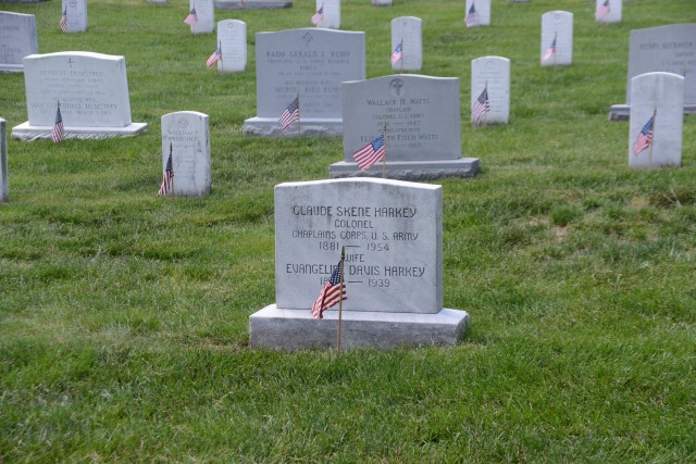Chaplain's honor and remember the fallen at Flags-In