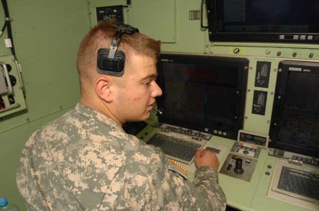 At the control panel for a UAC