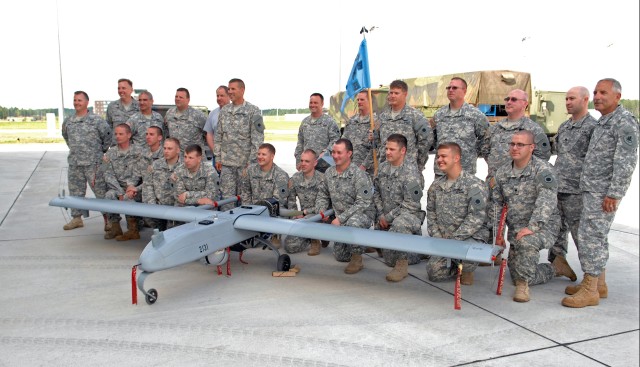 Michigan Adjutant General with Michigan Shadow Platoon