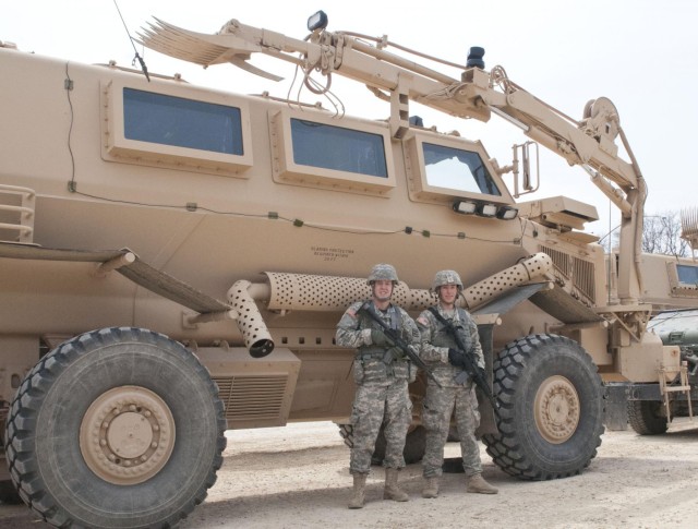 Buffalo team values teamwork while in search of IEDs