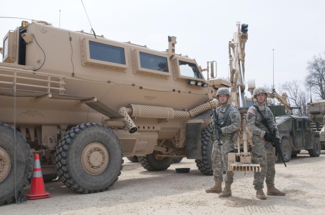 Buffalo team values teamwork while in search of IEDs