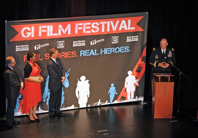 Odierno Addresses GI Film Festival Audience