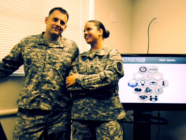 Married couple, WTB cadre use resilience, performance skills to earn trust of wounded warriors