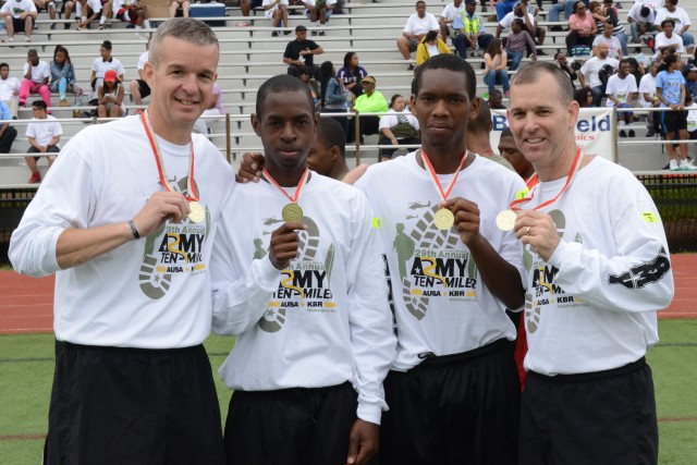 Team Army wins gold at Special Olympic games