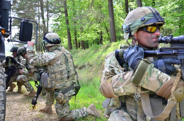 Combined Resolve II roles prepare European armies for coalition missions