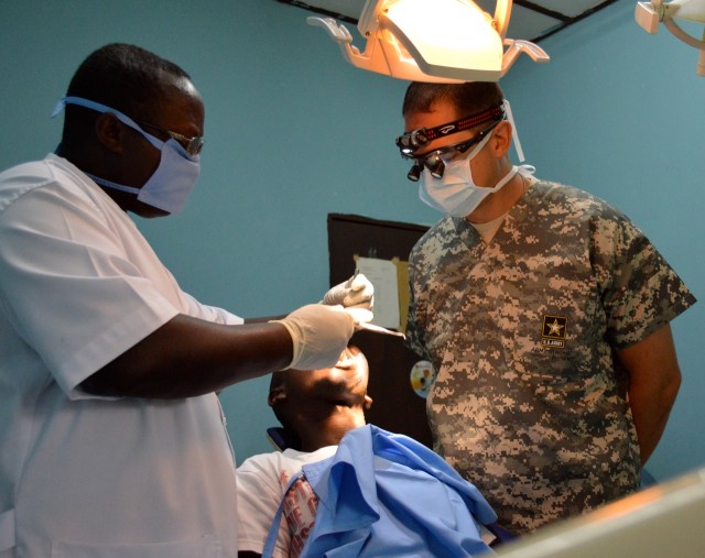 Fort Leonard Wood dentist takes skills to Djibouti