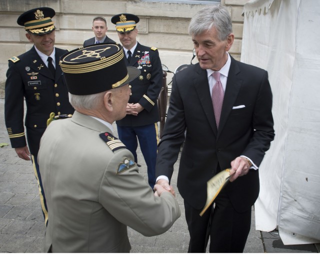 SecArmy meets proud colonel in France