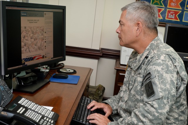 Army Vice Chief of Staff Gen. John F. Campbell Goes Virtual