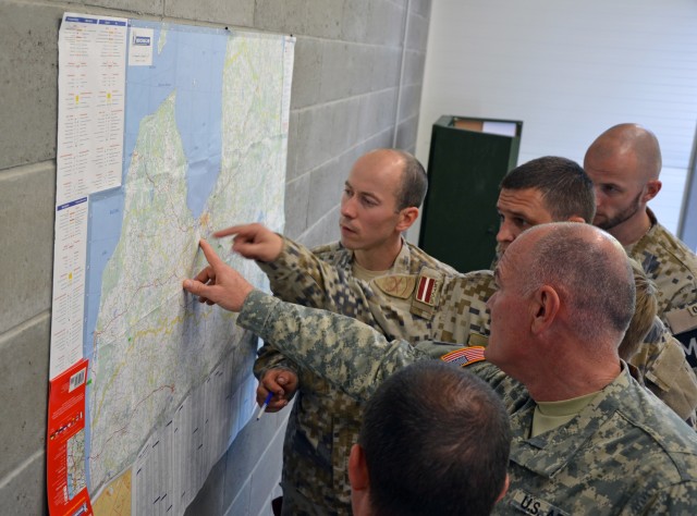 Map rehearsal