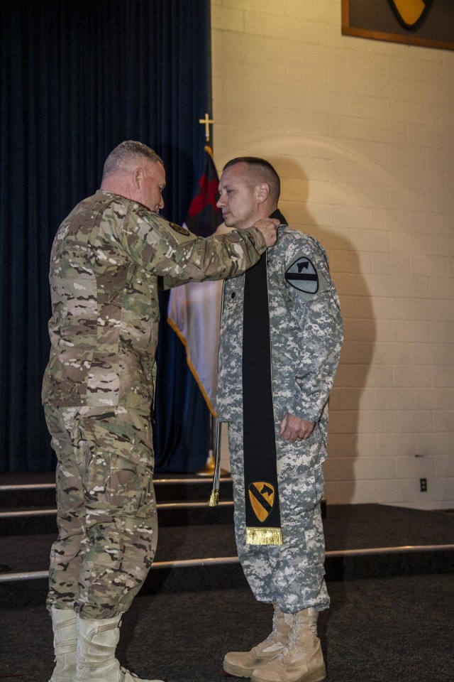 First Team welcomes new division chaplain