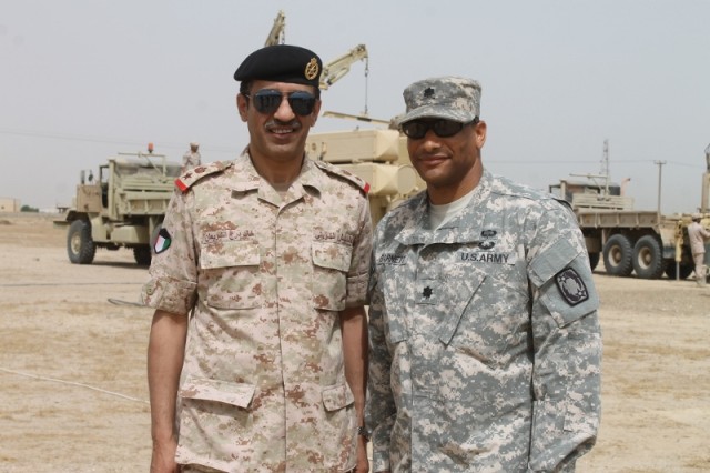 Best Crew Competition: 1-44 ADA Versus Kuwaiti Soldiers