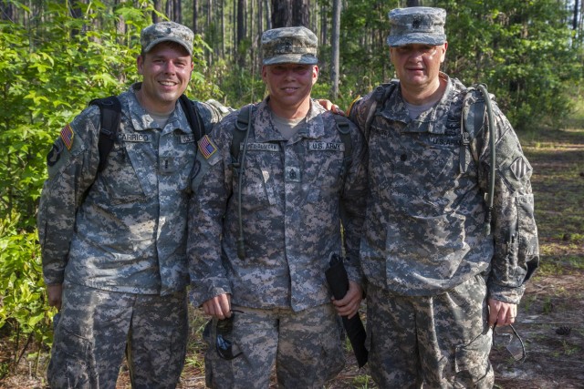 Marne Air leaders test orienteering skill in Falcon Rogaine