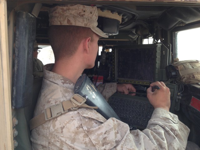 Marines, Army test new blue force tracking system at NIE 14.2