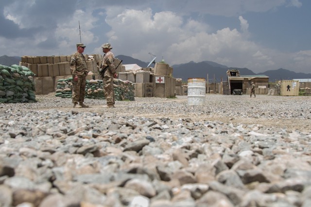 Division CSM inducts U.S., Afghan NCOs into Corps
