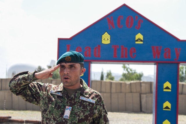Division CSM inducts U.S., Afghan NCOs into Corps