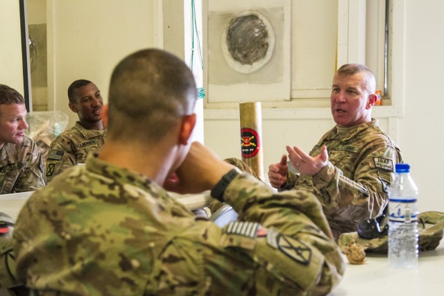 Division CSM inducts U.S., Afghan NCOs into Corps